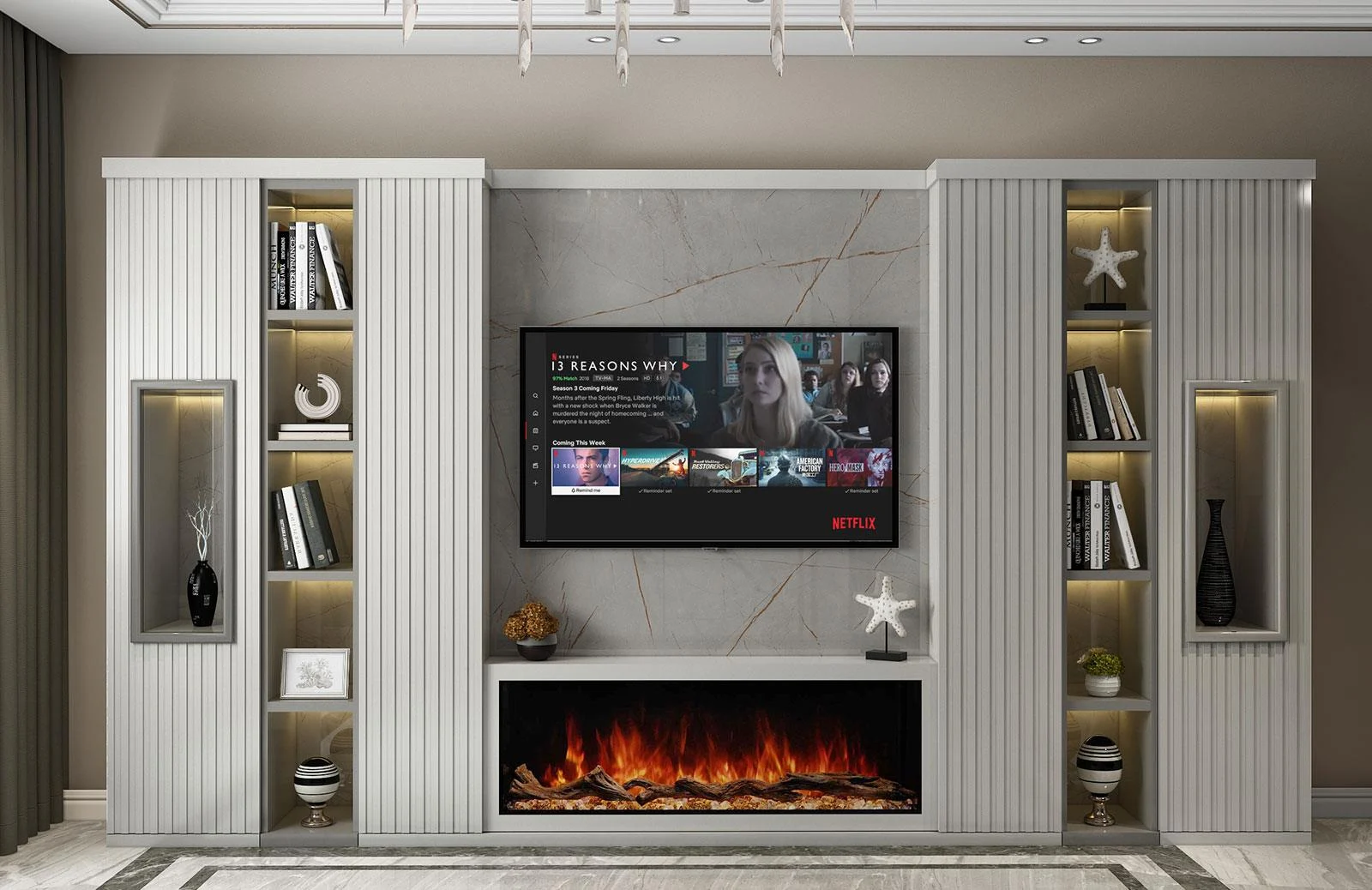 Kişiye Özel TV Ünitesi Tasarımı